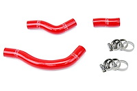 57-1250-RED Radiator Hose Kit, High-Temp 3-Ply Reinforced Silicone, Replace OEM Rubber Radiator Coolant Hoses