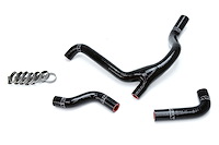 57-1254-BLK Radiator Hose Kit, High-Temp 3-Ply Reinforced Silicone, Replace OEM Rubber Radiator Coolant Hoses