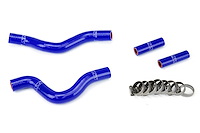 57-1257-BLUE Radiator Hose Kit, High-Temp 3-Ply Reinforced Silicone, Replace OEM Rubber Radiator Coolant Hoses