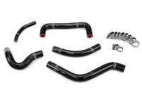 57-1258-BLK Radiator Hose Kit, High-Temp 3-Ply Reinforced Silicone, Replace OEM Rubber Radiator Coolant Hoses