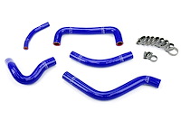 57-1258-BLUE Radiator Hose Kit, High-Temp 3-Ply Reinforced Silicone, Replace OEM Rubber Radiator Coolant Hoses