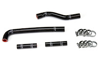 57-1259-BLK Radiator Hose Kit, High-Temp 3-Ply Reinforced Silicone, Replace OEM Rubber Radiator Coolant Hoses