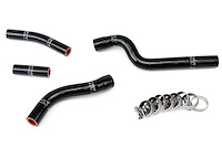 57-1261-BLK Radiator Hose Kit, High-Temp 3-Ply Reinforced Silicone, Replace OEM Rubber Radiator Coolant Hoses