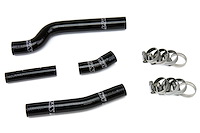 57-1262-BLK Radiator Hose Kit, High-Temp 3-Ply Reinforced Silicone, Replace OEM Rubber Radiator Coolant Hoses