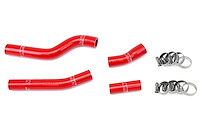 57-1264-RED Radiator Hose Kit, High-Temp 3-Ply Reinforced Silicone, Replace OEM Rubber Radiator Coolant Hoses