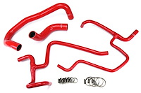 57-1327-RED Coolant Hose Kit, High-Temp 3-Ply Reinforced Silicone, Replace Rubber Radiator Heater Coolant Hoses