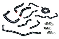 57-1341-BLK Coolant Hose Kit, High-Temp 3-Ply Reinforced Silicone, Replace Rubber Radiator Heater Coolant Hoses