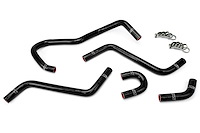 57-1345-BLK Radiator Hose Kit, High-Temp 3-Ply Reinforced Silicone, Replace OEM Rubber Radiator Coolant Hoses