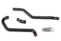 57-1347-BLK Radiator Hose Kit, High-Temp 3-Ply Reinforced Silicone, Replace OEM Rubber Radiator Coolant Hoses