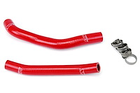 57-1349-RED Radiator Hose Kit, High-Temp 3-Ply Reinforced Silicone, Replace OEM Rubber Radiator Coolant Hoses