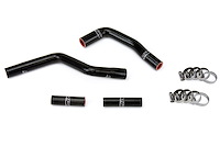 57-1350-BLK Radiator Hose Kit, High-Temp 3-Ply Reinforced Silicone, Replace OEM Rubber Radiator Coolant Hoses