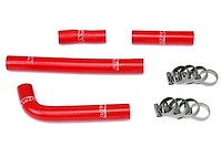 57-1351-RED Radiator Hose Kit, High-Temp 3-Ply Reinforced Silicone, Replace OEM Rubber Radiator Coolant Hoses
