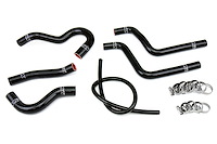 57-1372-BLK Radiator Hose Kit, High-Temp 3-Ply Reinforced Silicone, Replace OEM Rubber Radiator Coolant Hoses