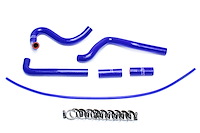 57-1505-BLUE Radiator Hose Kit, High-Temp 3-Ply Reinforced Silicone, Replace OEM Rubber Radiator Coolant Hoses