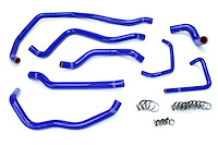 57-1666-BLUE Radiator Hose Kit, High-Temp 3-Ply Reinforced Silicone, Replace OEM Rubber Radiator Coolant Hoses