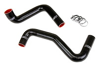 57-1956-BLK Radiator Hose Kit, High-Temp 3-Ply Reinforced Silicone, Replaces OEM Rubber Radiator Coolant Hoses