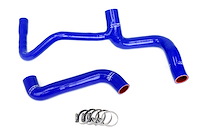 57-2037-BLUE Radiator Hose Kit, High-Temp 3-Ply Reinforced Silicone, Replaces OEM Rubber Radiator Coolant Hoses