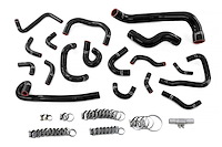 57-2136-BLK Coolant Hose Kit, 3-Ply Reinforced Silicone Coolant & IDle Air Control Hoses, 1995-1998 Skyline GTR R33