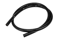 FKM-6F-050-BLK FKM Silicone Hose, Silicone Oil Resistant Hose, High-Temp 1-Ply Reinforced, 1/2 in. ID, 6 ft. Long, Black