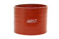 SC-650-L4-HOT Silicone Coupler Hose, Ultra High-Temp 6-Ply Reinforced, 6-1/2 in. ID, 4 in. Long, Orange