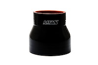 HTSR-300-400-L6-BLK Silicone Reducer Hose, High-Temp 4-Ply Reinforced, 3 in. - 4 in. ID, 6 in. Long, Black