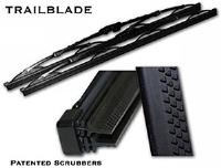 TRAILBLADE WIPER BLADE PATENTED DUAL BLADE TECHNOLOGY 17-INCH EACH
