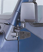 Mirror Relocation Brackets 1997-02 Jeep Wrangler