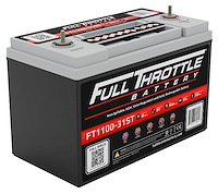 FT1100-31ST FT-Series AGM 12 V Battery, Group: 31, 1100 CCA, 110 AH, 3/8" Stud Terminal RHP