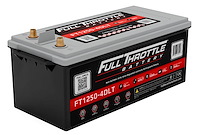 FT1250-4DLT FT-Series AGM 12 V Battery, Group: 4D, 1400 CCA, 175 AH, Brass SAE Terminal