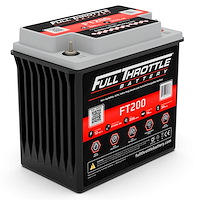 FT200 FT-Series AGM 12 V Battery, Group: BTX20L-BS, 200 CCA, 14 AH, 6 mm Stud Terminal RHP