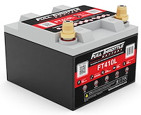 FT410L FT-Series AGM 12 V Battery, Group: BTX30L, 410 CCA, 28 AH, Brass SAE Terminal - LHP