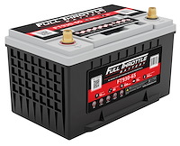 FT930-65 FT-Series AGM 12 V Battery, Group: 65, 930 CCA, 75 AH, Brass SAE Terminal - LHP