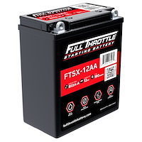 FTSX-12AA FTS-Series Powersport AGM 12 V Battery, Group: B12A-A, Terminal - Powersport Type 6