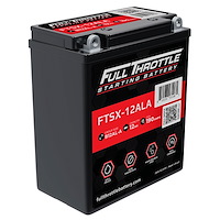 FTSX-12ALA FTS-Series Powersport AGM 12 V Battery, Group: B12AL-A, 190 CCA, 12 AH, Terminal - Powersport Type 6
