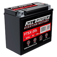 FTSX-20L FTS-Series Powersport AGM 12 V Battery, Group: BTX20L 270 CCA, 18 AH, Terminal - Powersport Type 4