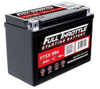 FTSX-9B4 FTS-Series Powersport AGM 12 V Battery, Group: BT9B-4, 130 CCA, 8 AH, Terminal - Powersport Type 11