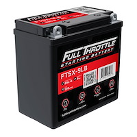 FTSX-9LB FTS-Series Powersport AGM 12 V Battery, Group: B9L-B, 130 CCA, 9 AH, Terminal - Powersport Type 6