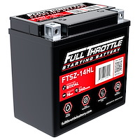 FTSZ-14HL FTS-Series Powersport AGM 12 V Battery, Group: BTX14L, 240 CCA, 16 AH, Terminal - Powersport Type 11