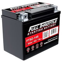 FTSZ-14S FTS-Series Powersport AGM 12 V Battery, Group: BTZ14S, Terminal - Powersport Type 11
