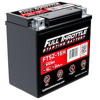 FTSZ-16H FTS-Series Powersport AGM 12 V Battery, Group: BTZ16H, 240 CCA, 16 AH, Terminal - Powersport Type 5