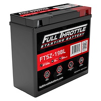FTSZ-19BL FTS-Series Powersport AGM 12 V Battery, Group: BT19BL, Terminal - Powersport Type 10