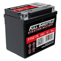 FTSZ-7S FTS-Series Powersport AGM 12 V Battery, Group: BTZ7S, 120 CCA, 6 AH, Terminal - Powersport Type 5