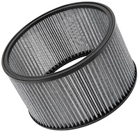 28-4240 Drag Racing Round Filter Outside Diameter: 9 in.