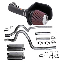 K&N FIPK Cold Air Intake with JEGS Exhaust System 1999-2004 Ford Mustang 4.6L