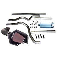 K&N FIPK Cold Air Intake with JEGS Exhaust System 1997-2003 Ford F150/Expedition 4.6L/5.4L