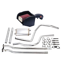 K&N FIPK Cold Air Intake with JEGS Exhaust System 1996-1999 Chevy/GMC Full Size Truck & SUV 5.7L