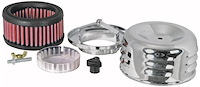 60-0500 Custom Nostagia Air Cleaner Assembly Flange Dia. : 2-5/8 in.