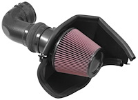 63-3099 63 Series Carbon-Fiber AirCharger High-Flow Intake Kit for 2024-2017 Chevy Camaro 6.2L