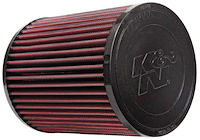 E-1009 Round Straight Air Filter Flange Dia. (F): 3.375 in. (86 mm)