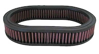 E-3505 Custom 66 Series Oval Air Filter 2 in. Height Fits: Small (11-7/8'' x 8-3/8'') Assemblies